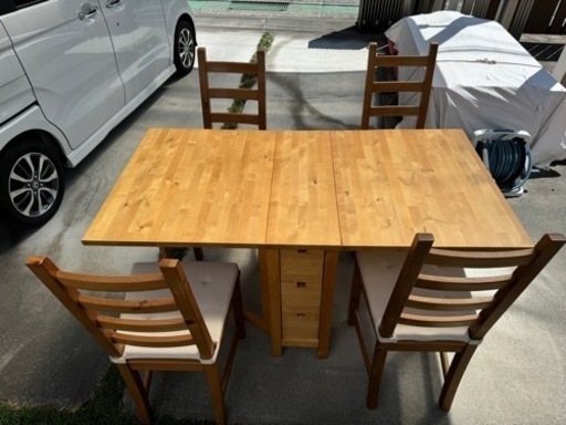 IKEAダイニングセット