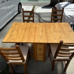 IKEAダイニングセット
