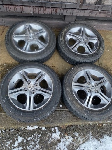 NBOX純正アルミホイールタイヤセット