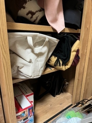 タンス 収納棚 ハンガーパイプ付き