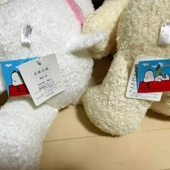 スヌーピー　SNOOPY 大型ぬいぐるみ　3体の画像