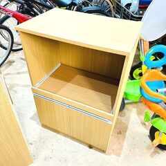 ニトリ レンジ台 フォルムN RE9060 家具 木製