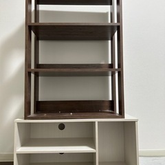 収納 家具 2つセットの画像