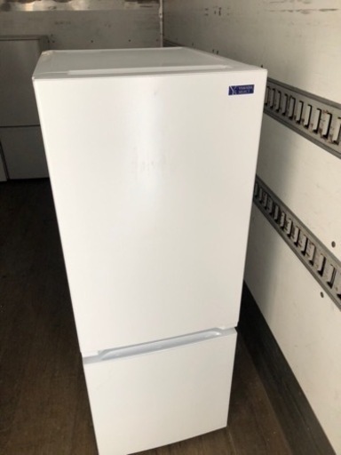 北九州市内配送無料　保証付き　２０１９年　YAMADASELECT(ヤマダセレクト） YRZF15G1 2ドア冷蔵庫 (156L・右開