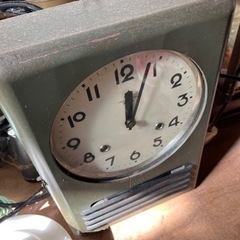 家具 時計 掛け時計【不動品】の画像