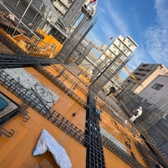 鉄筋工　現場の画像