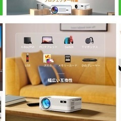 アクロージョイ RV500W 小型プロジェクター。の画像