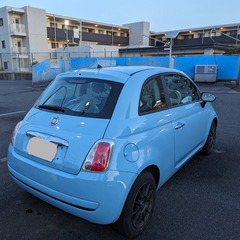 FIAT500🇮🇹ツインエア ブルーヴォラーレ 2015 大切に乗ってくださる方にの画像