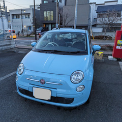 FIAT500🇮🇹ツインエア ブルーヴォラーレ 2015 大切に乗ってくださる方にの画像