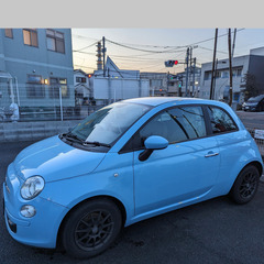 FIAT500🇮🇹ツインエア ブルーヴォラーレ 2015 大切に乗ってくださる方にの画像
