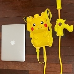 【お取引中】ピカチュウ　リュック型水鉄砲タンク🌟夏に向けておすす...