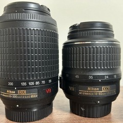 Nikon レンズ 2つセットの画像