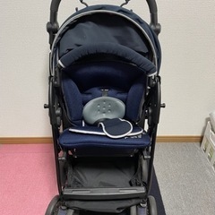 西松屋限定モデル Aprica ソフィア　ベビーカー A型 ネイビー　アップリカ の画像