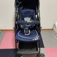 西松屋限定モデル Aprica ソフィア　ベビーカー A型 ネイビー　アップリカ の画像