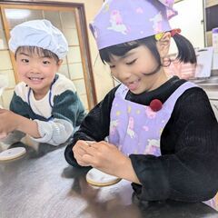 毎週少人数で開催♪「ポムのこどもお菓子教室」の画像