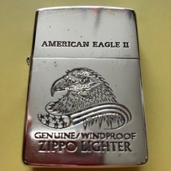 【中古】ZIPPO AMERICAN EAGLE II 