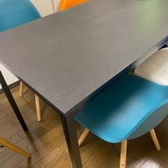 無料！中古 テーブル ブラック ダイニングにも