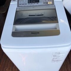 福岡市内配送設置無料　パナソニック Panasonic NA-FA80H2-N [全自動洗濯機（8.0kg） 即効泡洗浄 エコナビ シャンパン]