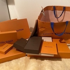 ルイヴィトン箱　リボン