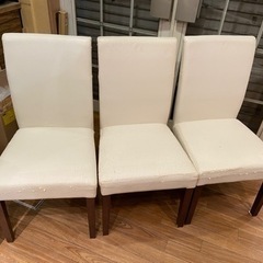 ダイニングチェア３脚セットの画像