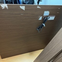 【譲ります】セミダブルベッド収納付きフレームの画像