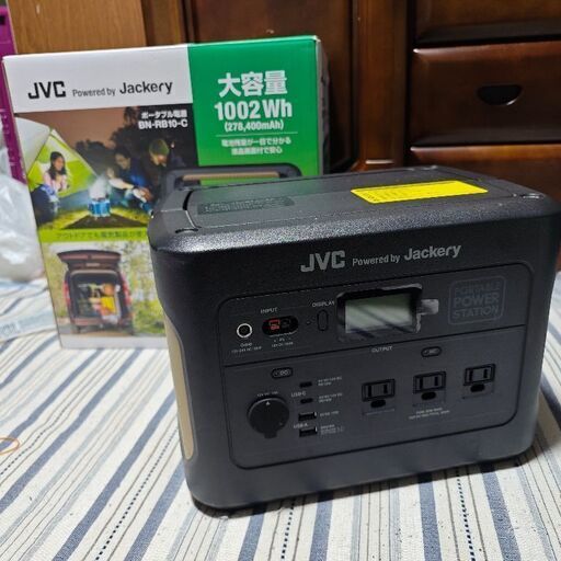 1002Wh ポータブル電源 JVC Jackery BN-RB10-C