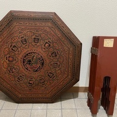 レトロ　家具 テーブル サイドテーブルの画像