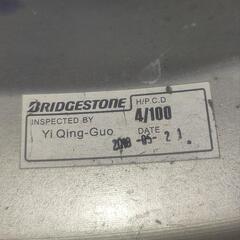 BRIDGESTONE(ブリヂストン) BALMINUM(バルミナ) TR10  5.5J × 4H × 14㌅ + 39mm × PCD100mm × 73mmの画像