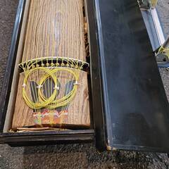  琴 すだれ彫り 和楽器　弦楽器 十三弦 箱付　良品の画像