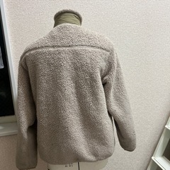 BEN DAVIS フリースボアジャケットメンズ ベージュL長袖の画像