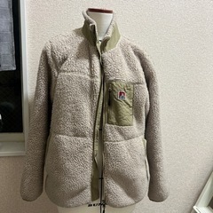 BEN DAVIS フリースボアジャケットメンズ ベージュL長袖