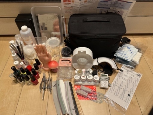 決定　ネイル道具一式