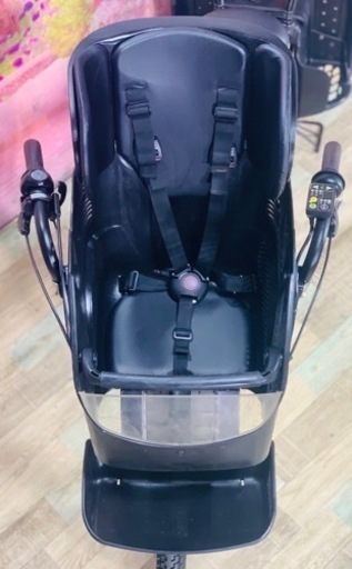 ①7046子供乗せ電動アシスト自転車3人乗りYAMAHA 20インチ良好バッテリー