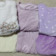 超美品　130cm　ユニクロ　パジャマ　3セット　すみっコぐらし