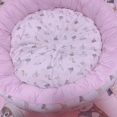 mofusand モフサンド　ラウンド型冷感ペットベッド(アイス...