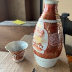 酒器　壱組　九谷焼