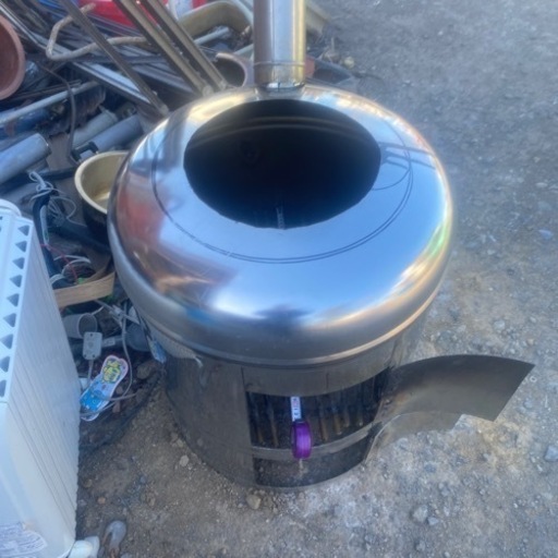 エコユニットで作ったストーブステンレス
