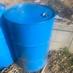 使用済みドラム缶1個の画像
