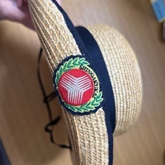 信学会　帽子　夏服110の画像