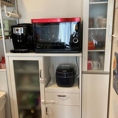 【お渡し先決まりました】収納家具 食器棚、縦長