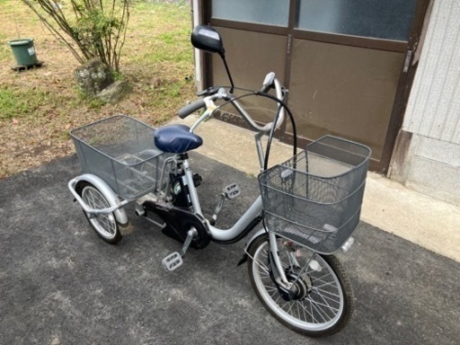 3輪電動アシスト付き自転車