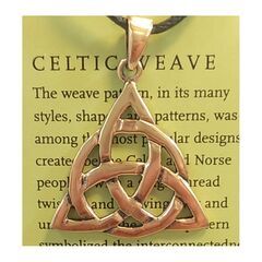 AzureGreen: CELTIC WEAVE pendant