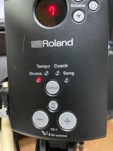 電子ドラム(美品)メーカー：ローランド／ROLAND、型番：TD-1(M)-K