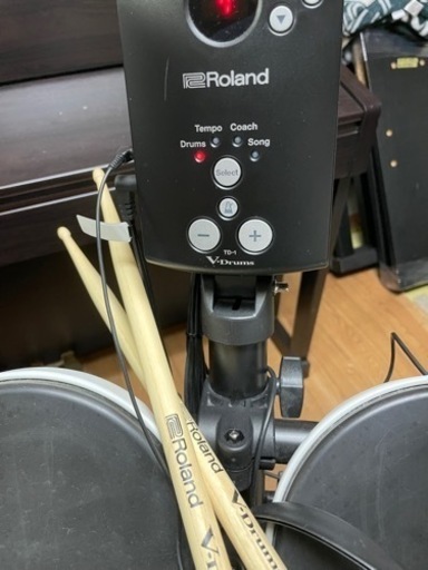 電子ドラム(美品)メーカー：ローランド／ROLAND、型番：TD-1(M)-K