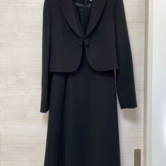 喪服 ブラックフォーマル ワンピース 3点セット 7号