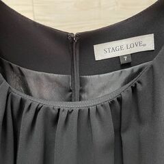 喪服 ブラックフォーマル ワンピース 3点セット 7号の画像