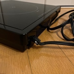 千住 ECT-1201 BLACK ブラック 家電 キッチン家電 電磁調理器の画像