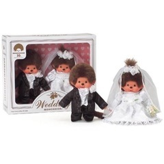 ウェディング　モンチッチ　セットの画像