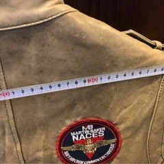 【カスタム】レザーライダースジャケット トップガンマーヴェリックの画像