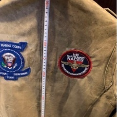 【カスタム】レザーライダースジャケット トップガンマーヴェリックの画像